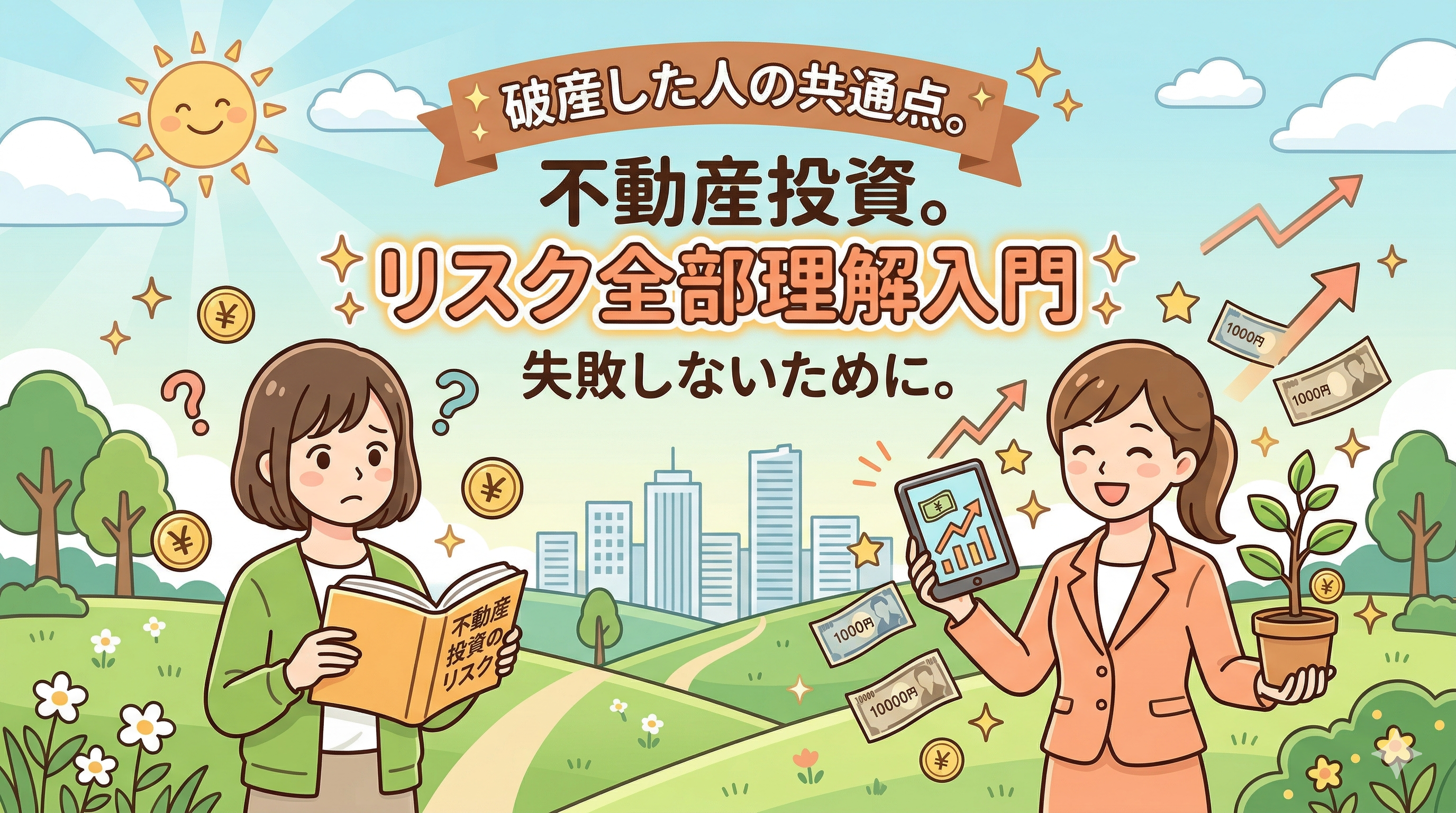 不動産投資で破産した人の共通点。リスクを全部理解してから始めるための入門