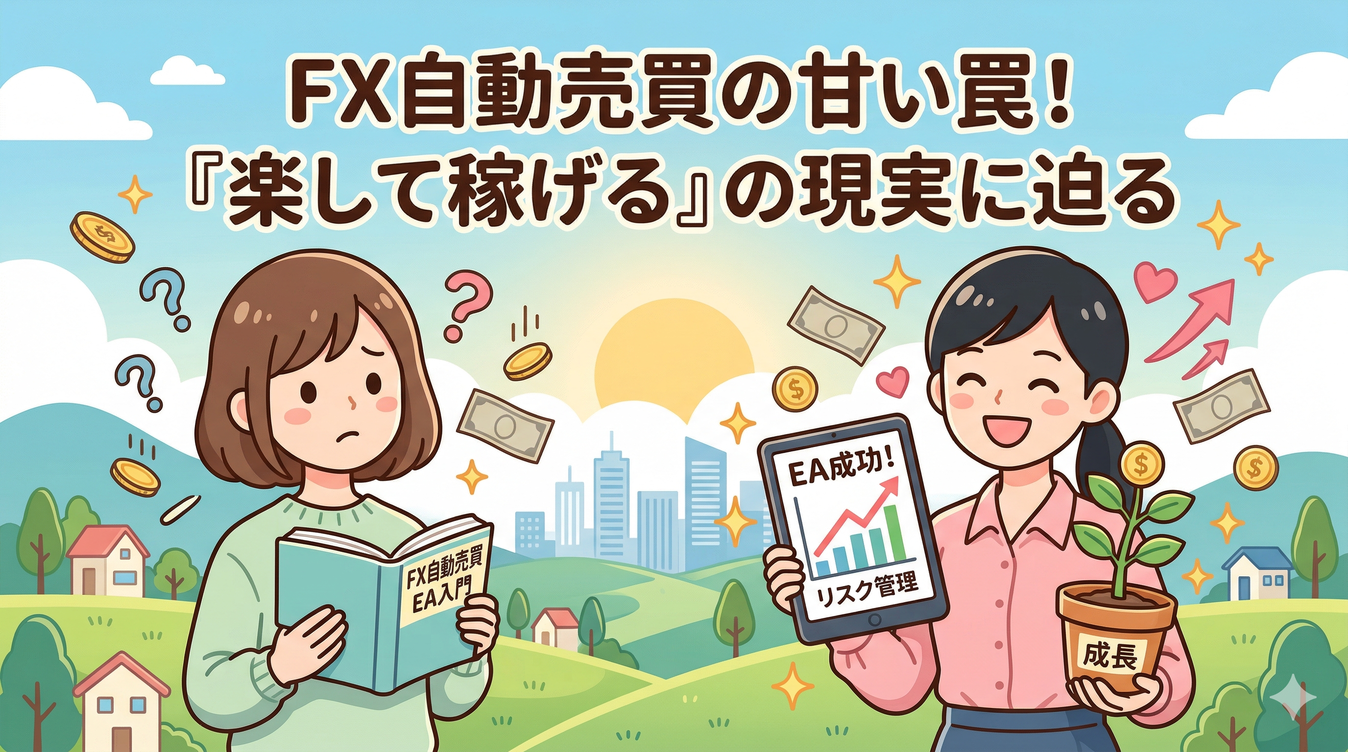 FX自動売買ツールで楽して稼げると思ったら大間違い——EAのリスクと限界を正直に書く