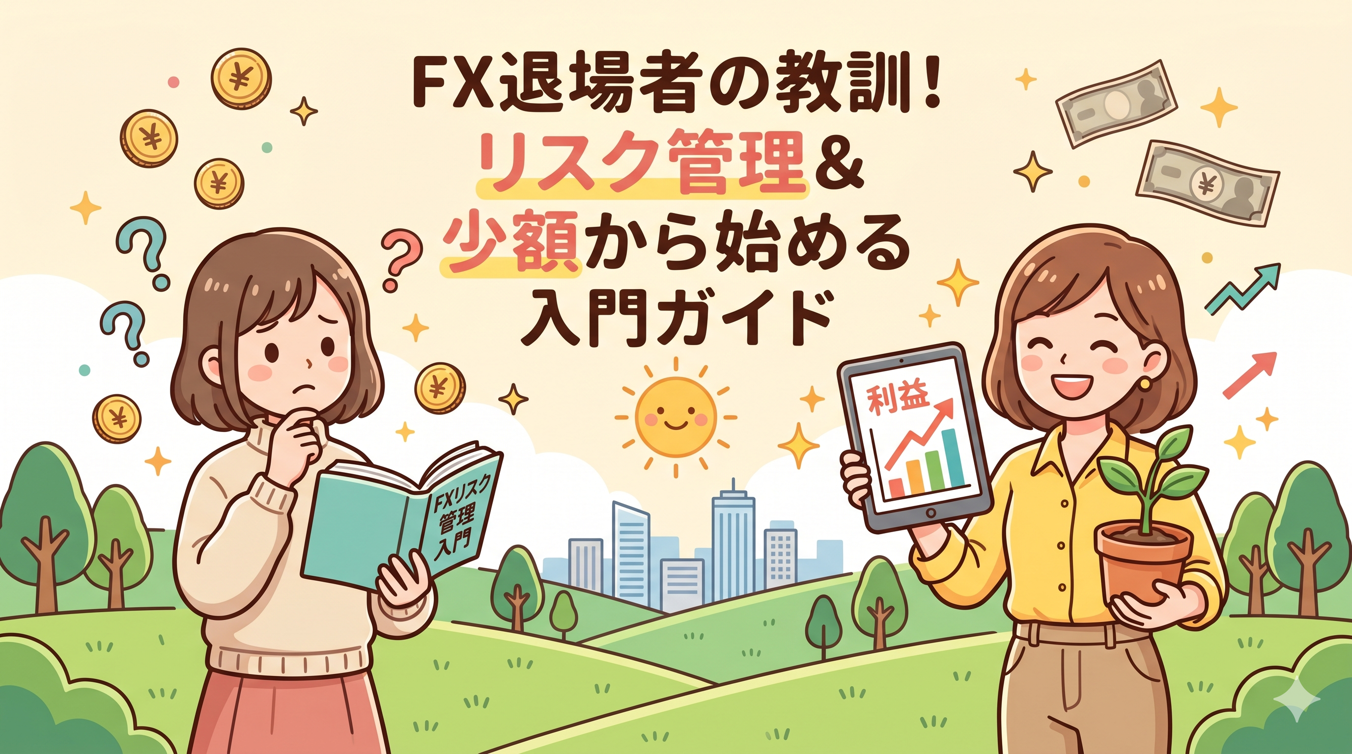 FXで退場した人が口を揃えて言うこと——リスク管理を学んでから少額で始める入門ガイド