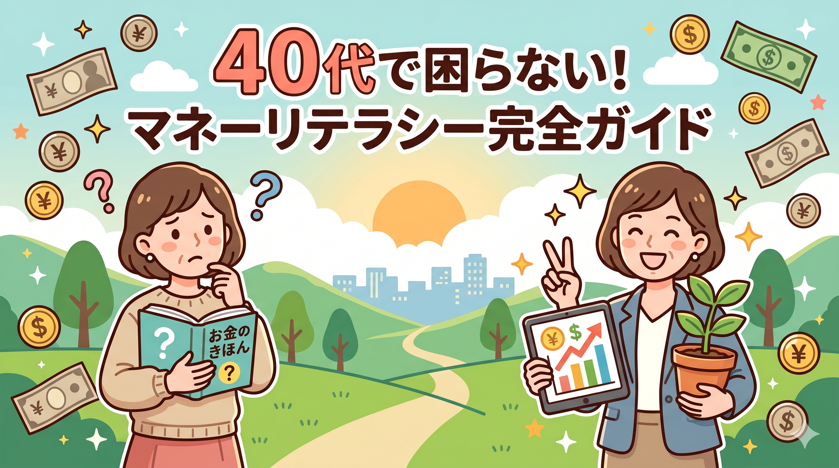 マネーリテラシーが低いまま40代になると何が起きるか——手遅れになる前に知っておくべきお金の知識