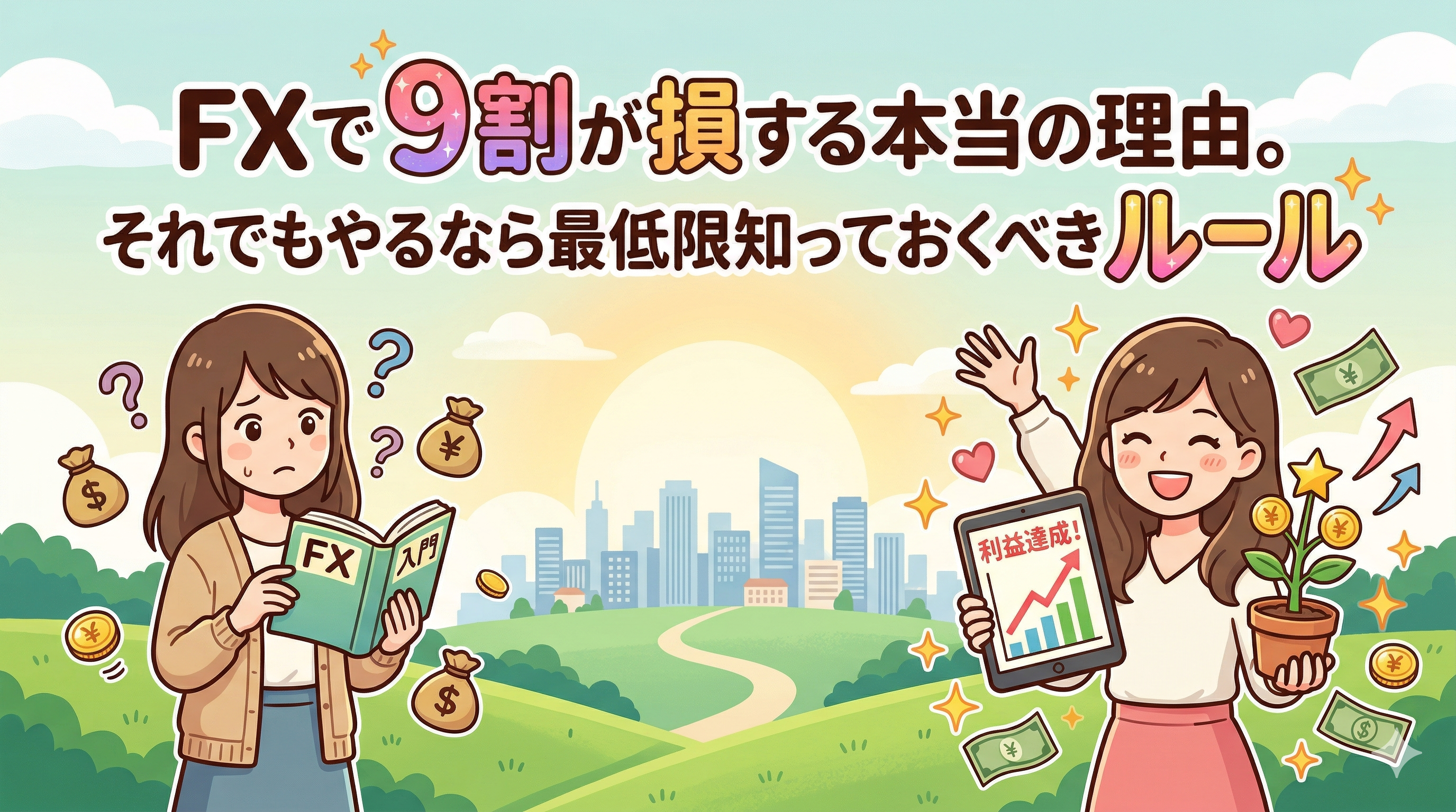 FXで9割が損する本当の理由。それでもやるなら最低限知っておくべきルール