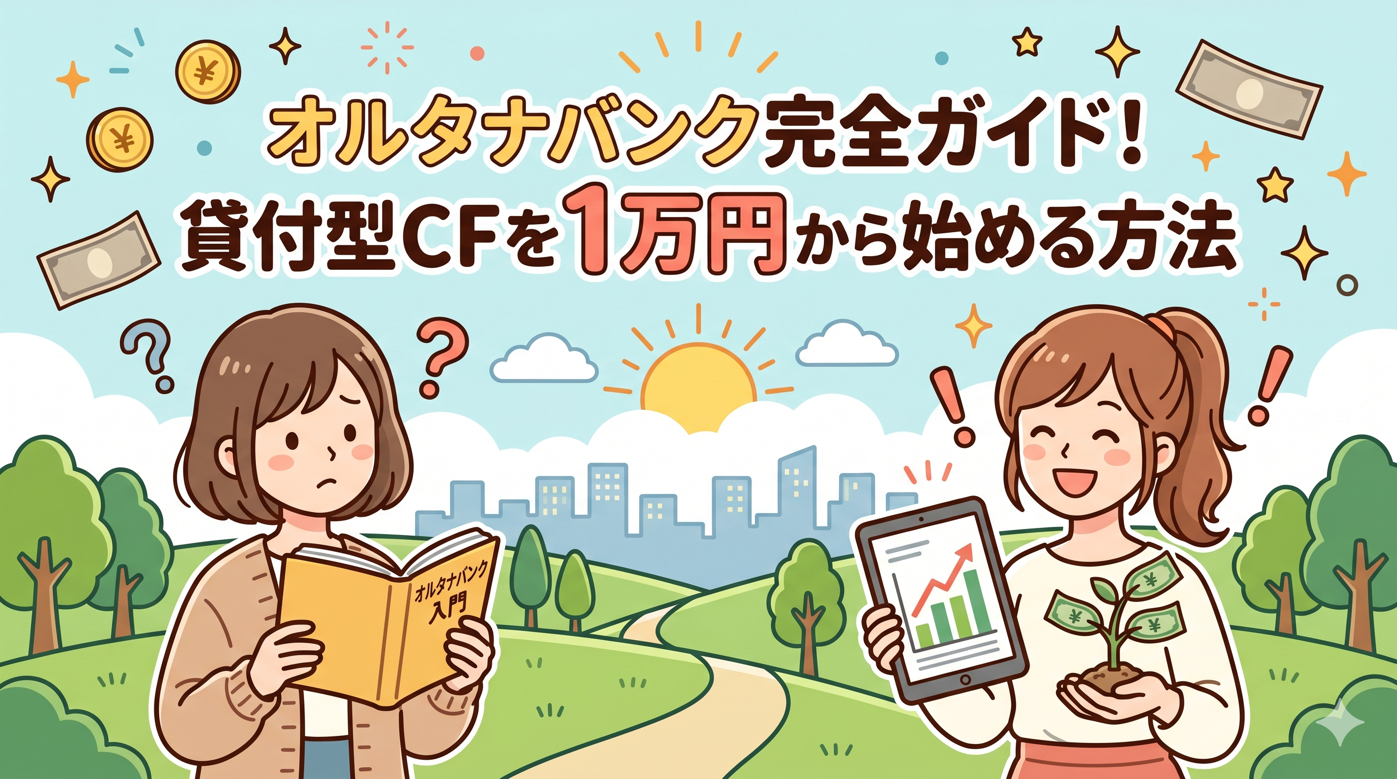 オルタナバンクの評判・利回りを徹底解説|1万円から始める貸付型クラウドファンディングの全貌