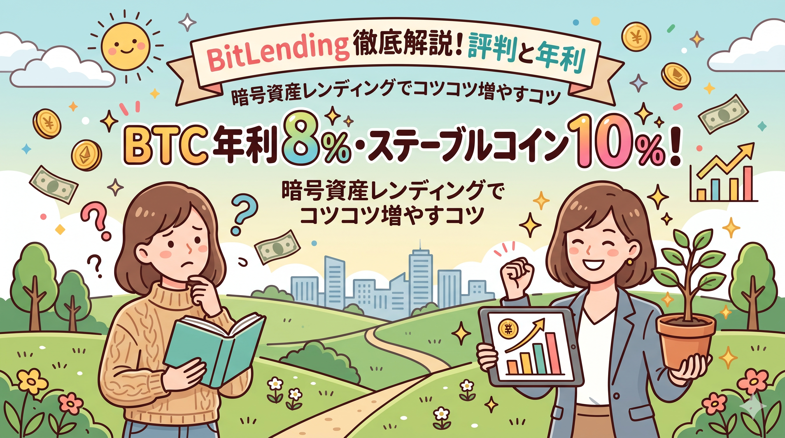 BitLendingの評判・年利は?BTC年利8%・ステーブルコイン10%の暗号資産レンディングを徹底解説